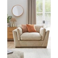 Very Home Lexington Fabric Snuggle  Seat - Made To Order In The Uk