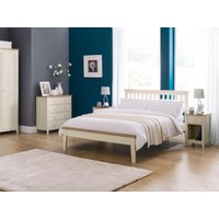 Julian Bowen Salerno Shaker Bed Two Tone King Size Wooden Bed