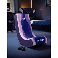 X Rocker Video Rocker Gaming Chair For Kids - Lava Pink