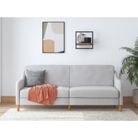 Dorel Jasper Light Grey Linen Sofa Bed