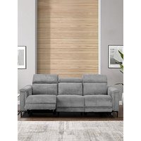 Dorel Home Lund 3 Seater Electric Recliner Sofa