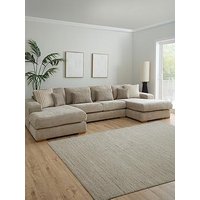 Very Home Broadgate Large U-Shape Modular Sofa - Made To Order In The Uk