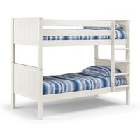 Julian Bowen Maine Bunk Bed Single Surf White Bunk Bed