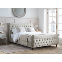 Birlea Copenhagen Super King Warm Stone Fabric Bed