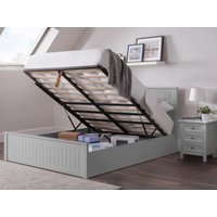 Julian Bowen Maine Ottoman Bed Double Dove Grey Ottoman Bed