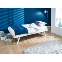GFW Madrid Trundle Single White Stowaway Bed