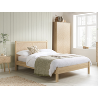 Birlea Herringford King Size Herringford Oak Wooden Bed