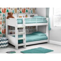 Julian Bowen Domino Bunk Bed Single White Bunk Bed