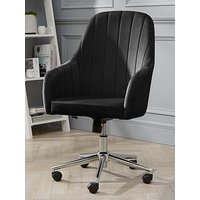 Very Home Molby Fabric Office Chair - Black - Fsc&Reg; Certified