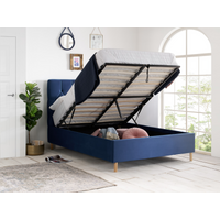 Birlea Loxley Ottoman King Size Blue Ottoman Bed