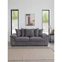 Very Home Amalfi 3 Seater Scatter Back Fabric Sofa - Fsc&Reg; Certified