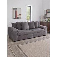 Very Home Amalfi 4 Seater Scatter Back Fabric Sofa - Fsc&Reg; Certified