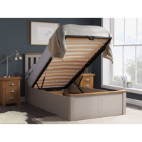 Birlea Phoenix Ottoman Pearl Grey Single Ottoman Bed
