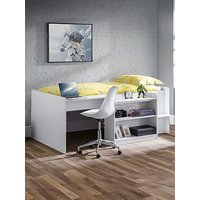 Julian Bowen Neptune Midsleeper Bed With Desk