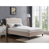 Limelight Rosa Double Natural Fabric Bed