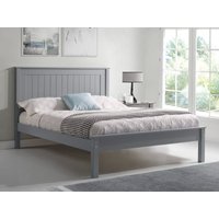 Limelight Taurus Low Footend King Size Grey Wooden Bed