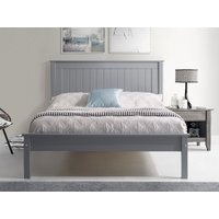 Limelight Taurus Low Footend Small Double Grey Wooden Bed