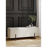Lpd Home Lola Storage Ottoman - Ivory