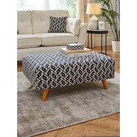 Very Home Cullen Fabric Footstool