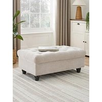 Very Home Windsor Fabric Footstool - Fsc&Reg; Certified