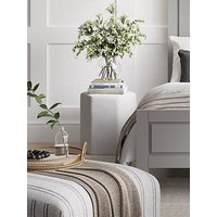 Lpd Home Harbour Grey Thin Stripe Stool