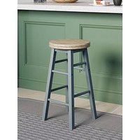 Vida Designs Chef Vida Wooden Revolving Bar Stool