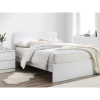 Birlea Oslo Double White Bed