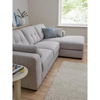 Very Home Arden Right Hand Fabric Corner Chaise Sofa