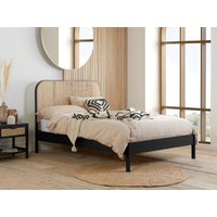 Birlea Margot King Size Black Wooden Bed
