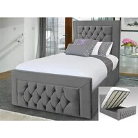 ASC Harley Fabric Ottoman Bed Frame - 6ft Super King Size