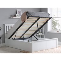 Birlea Phoenix Ottoman White Small Double White Ottoman Bed