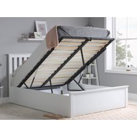 Birlea Phoenix Ottoman White King Size White Ottoman Bed