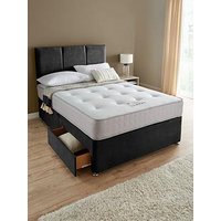 Very Home Sheridan Double Divan & Hb With 2 Drawers & Comfort 2000 Mattress - Fsc&Reg; Certified
