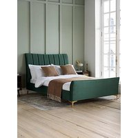 Birlea Clover Fabric Bed Frame - Green - Double