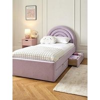 Very Home Rainbow Children'S Single Bed Frame With Drawers And Mattress Options (Buy And Save!) - Lilac - Fsc&Reg; Certified - Bed Frame With Standard Mattress