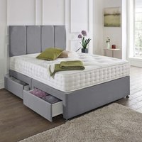Zanzibar headboard Divan Set - Choice of Mattress & Optional Storage