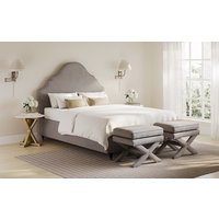 LPD Quince Fabric Bed Frame, King Size