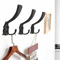 1 Hooks Wall Mounted Coat racks coat hangers Robe Clothes Rack Coat Hook Hat Wall Hanger clothes racks standing clothes hangers