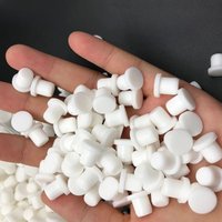 White Solid Sealing Plug 2-14mm Silicone Rubber Hole Caps T-shaped Seal Stopper High TEMP Dustproof Plug Inserts Bungs End Cap