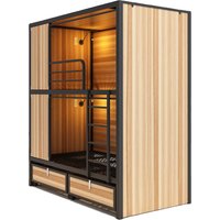 Space Capsule Hotel Bedroom Set Bunk Bed Sleeping Cabin Nap Cab SleepBox Office Pod