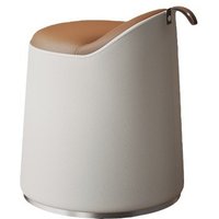 2025 Modern Luxury Design For Home Use Rotating Makeup Stool Girl's Bedroom Minimalist Dressing Table Stool Balcony Rest Chair