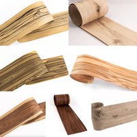 0.5mmExotic Natural Wood Veneer Sheets DIY Marquetry Veneer Decorative Painting Material Ebony Black Walnut Ciricote Wood Veneer