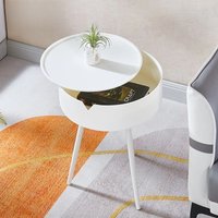 Warming W6 Bedside Table Personalized Creative Fashionable Cute Artistic Children's And Boys' Plastic Thick Sofa Edge Table