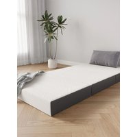 Vesgantti Folding Mattress with Storage Bag, 10cm Gel Memory Foam Foldable Mattress Tri-Fold for Travel, Camping, Guest Bed