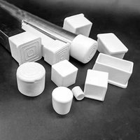 4-30Pcs PVC White Furniture Table Foot Tip Chairs Legs Pad Protector Cover Round/Square Pipe Plug Lid Tube Hole Protection Cap