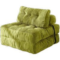 Warming Cross-border Compressed Internet-famous SOFA Small Lazy Chair Square Folding Bean Bag Sofa Lounge Vacuum Roll Bag Sofa