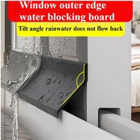1m Window Edge Waterproof Strip Glass Door Sealing Balcony Sliding Door Windproof Soundproof Adhesive Weatherstrip for Home