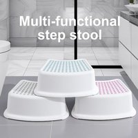 Toilet Foot Stool Bathroom Pooping Step Potty Stool Ergonomic and Stable Squatting Stools Heavy Duty Potty Stool for Adults