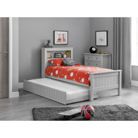 Julian Bowen Maine Underbed Single Dove Grey Stowaway Bed