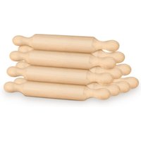 Wooden Mini Rolling Pin 6 Inches Long Kitchen Baking Rolling Pin Small Wood Dough Roller for Children Fondant Pasta